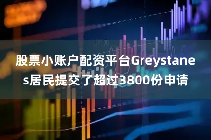 股票小账户配资平台Greystanes居民提交了超过3800份申请